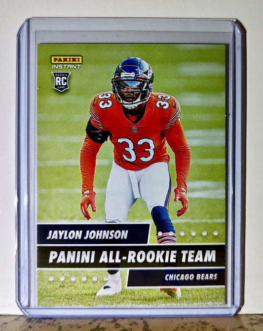 Jaylon Johnson 2020 Panini All-Rookie Team NFL #21 Card 1/648 Chicago Bears