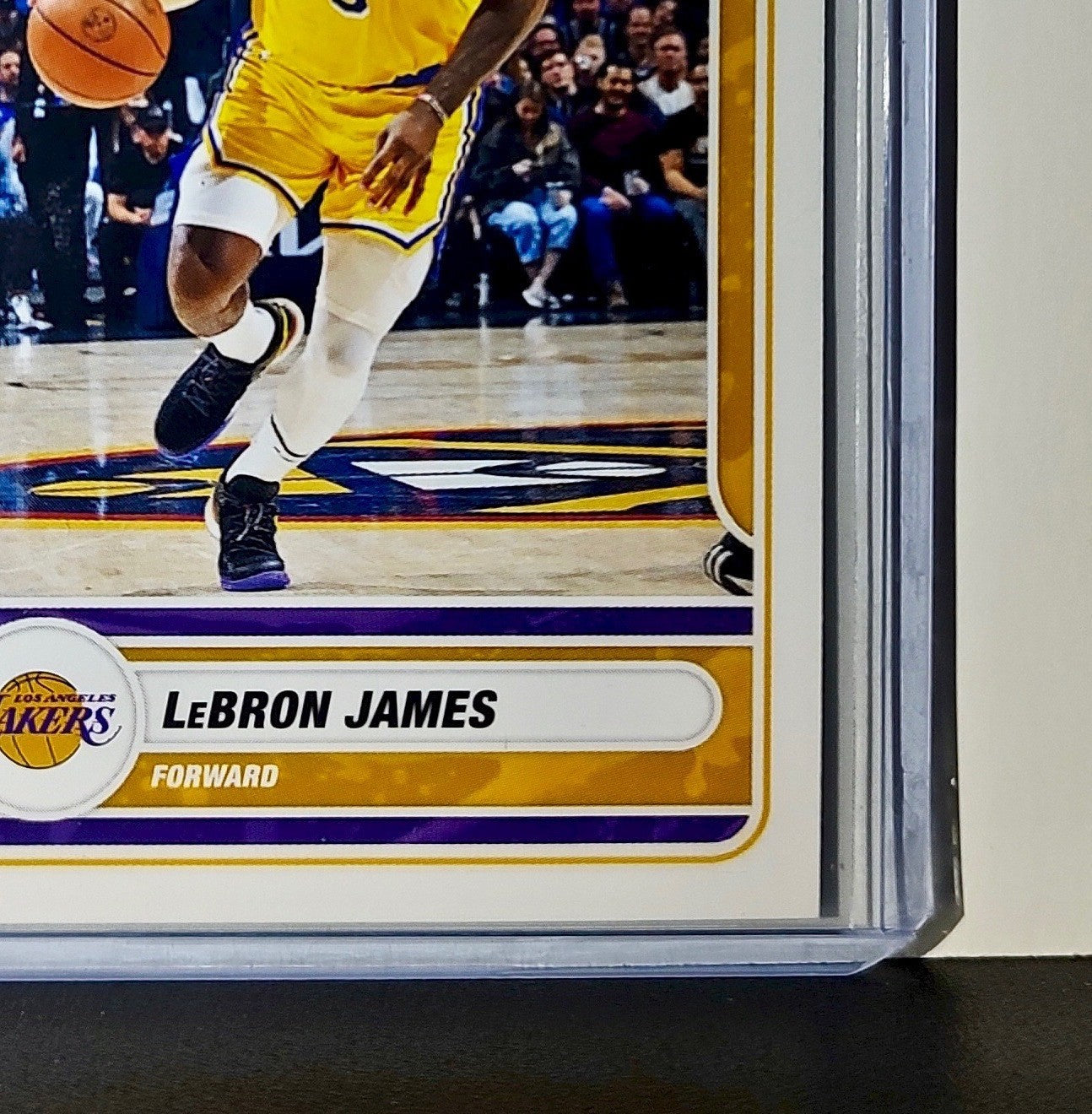 Lebron James 2023-24 Panini NBA #93 Sticker Card Los Angeles Lakers