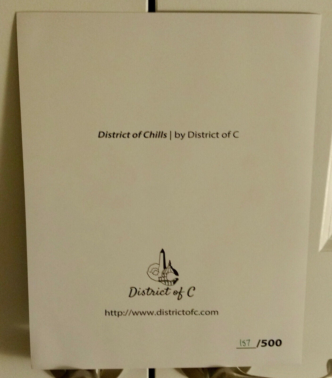 District of Chill - District of C Limited Edition Framed Art Print