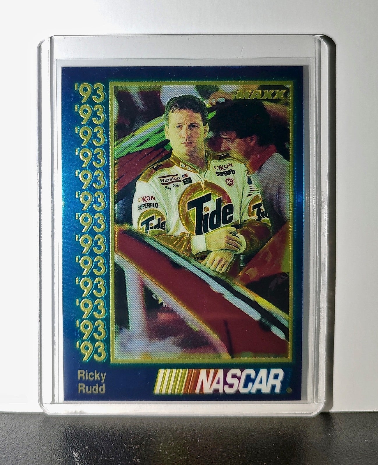Ricky Rudd 1993 Maxx Premier Plus Racing #5 NASCAR Card Hendrick Motorsports