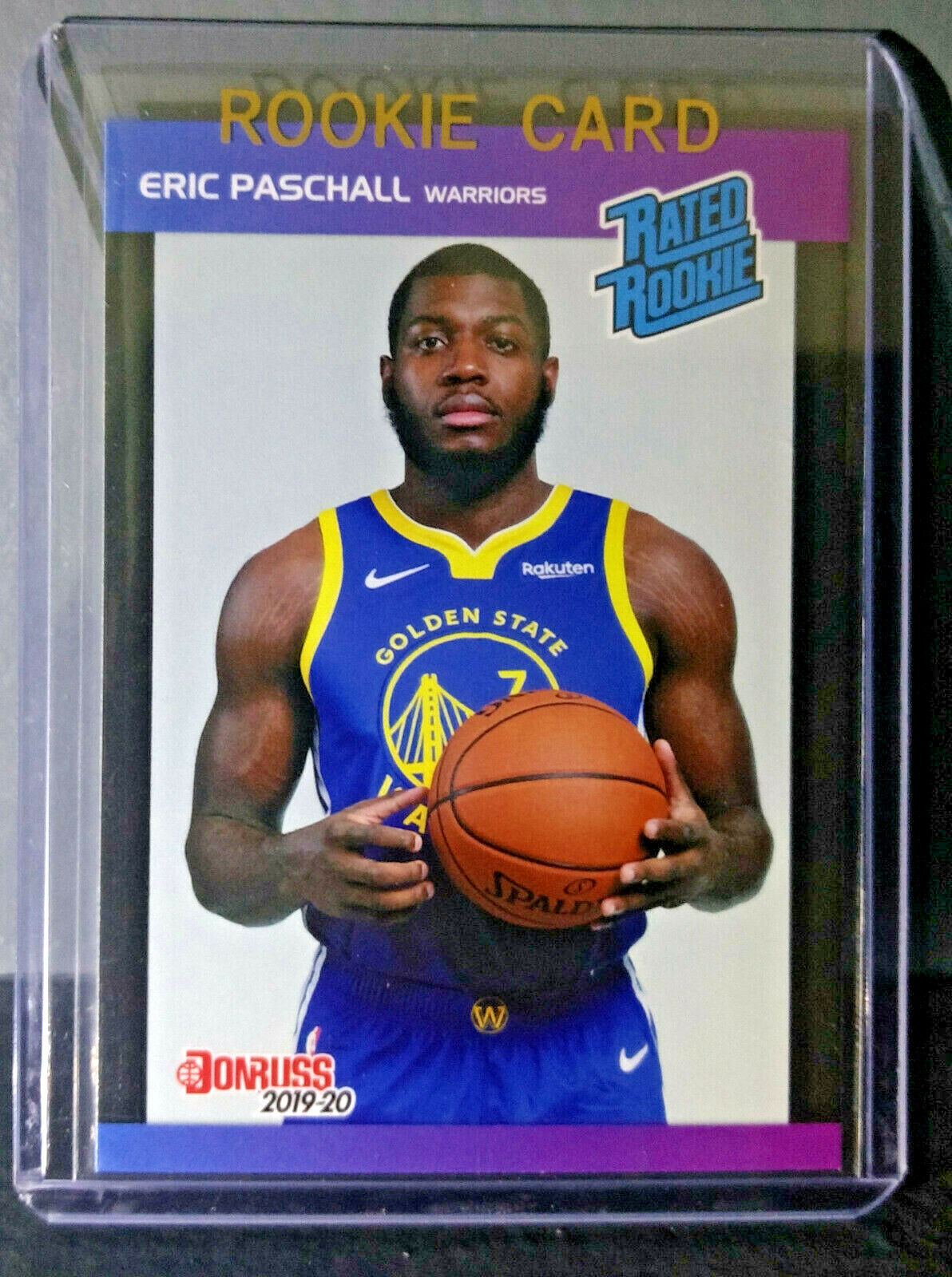 Eric Paschall 2019-2020 Panini NBA #30 Rated Rookie Retro Card 1/3431