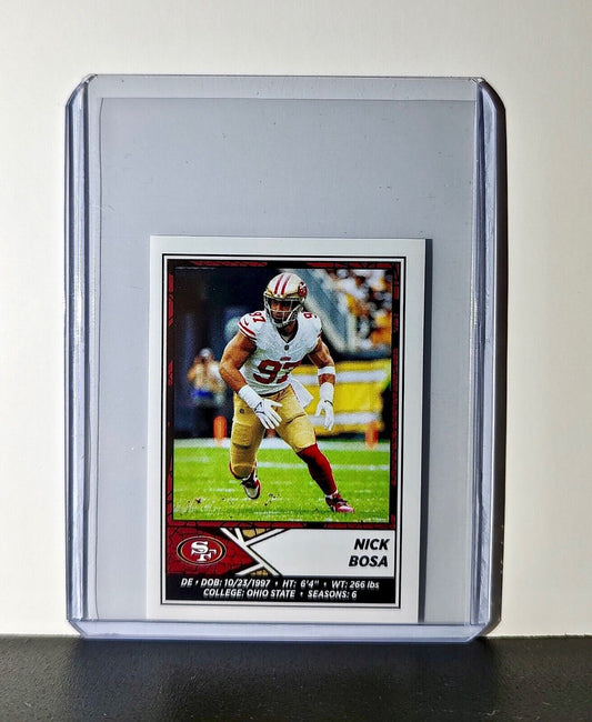 Nick Bosa 2024 Panini NFL Sticker #530 San Francisco 49ers