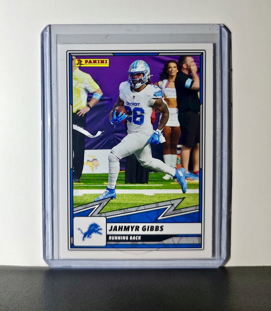 Jahmyr Gibbs 2025 Panini NFL #54 Sticker Card Detroit Lions