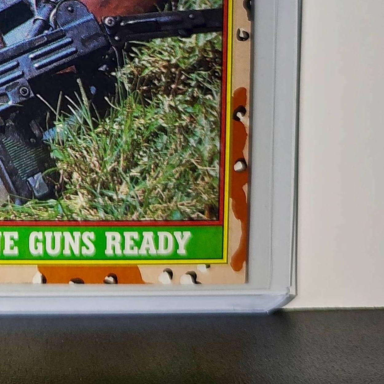 Machine Guns Ready 1991 Topps Desert Storm #78 Card