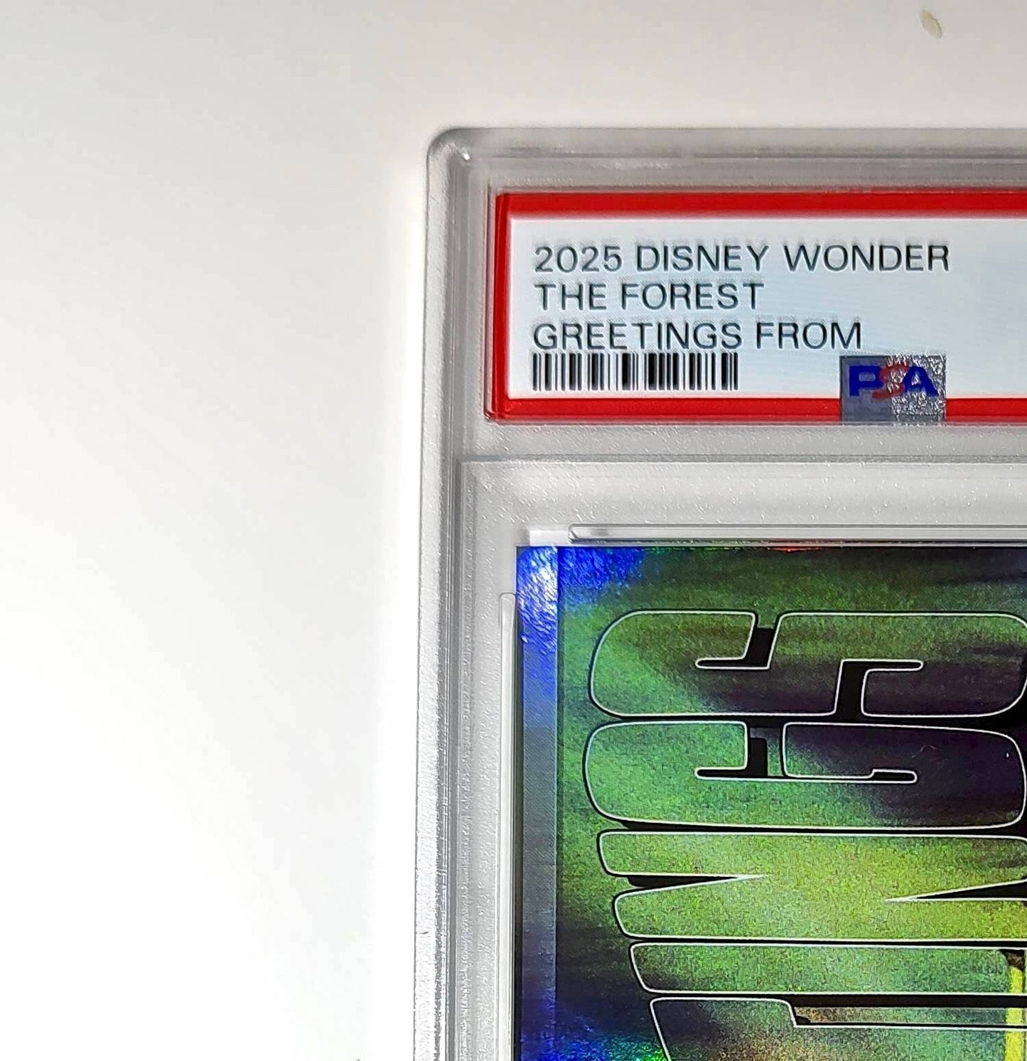 The Forest 2025 Topps Disney #GF-20 Snow White and the Seven Dwarfs PSA 9