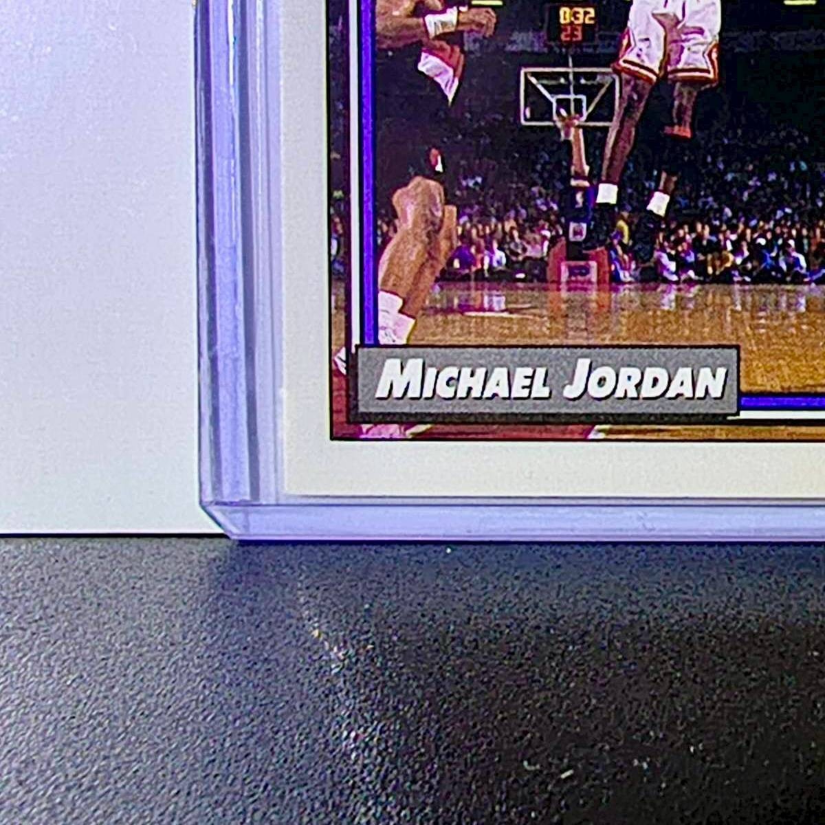 Michael Jordan 1992-93 Topps Highlight #3 Basketball Card Chicago Bulls