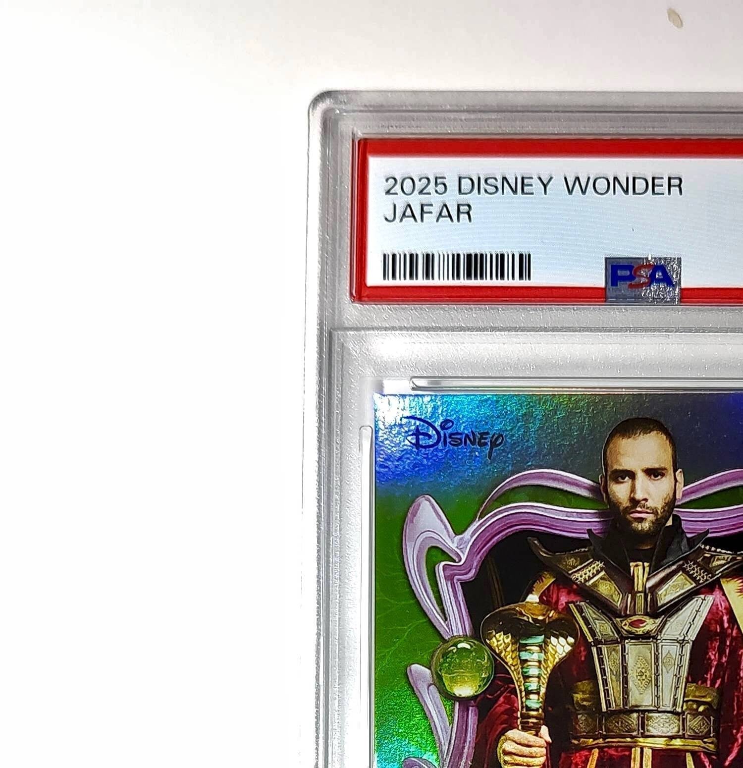 Jafar 2025 Topps Disney Wonder #189 Card Aladdin (2019) PSA 10