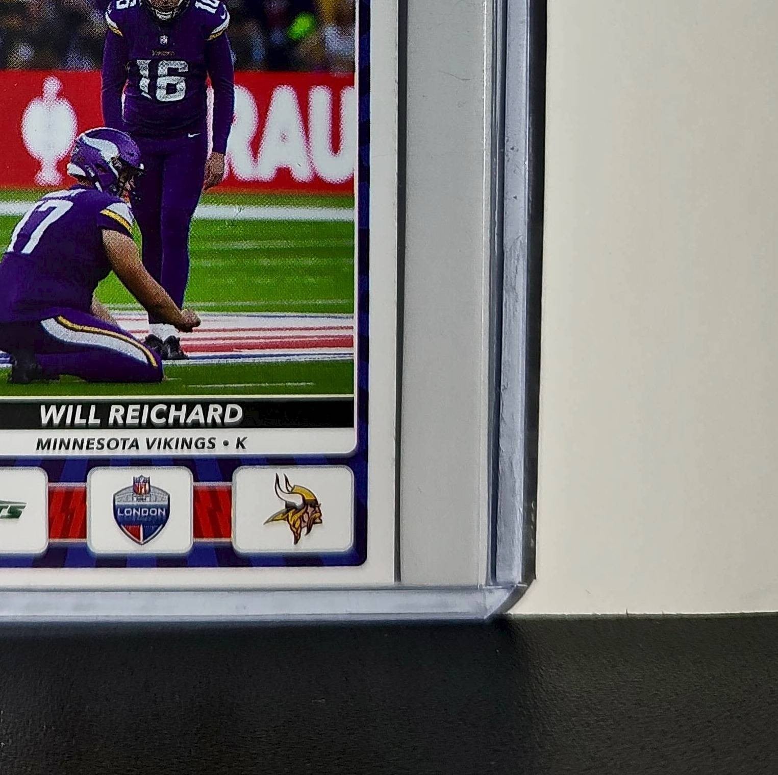 Will Reichard 2025 Panini NFL #10 London Games Sticker