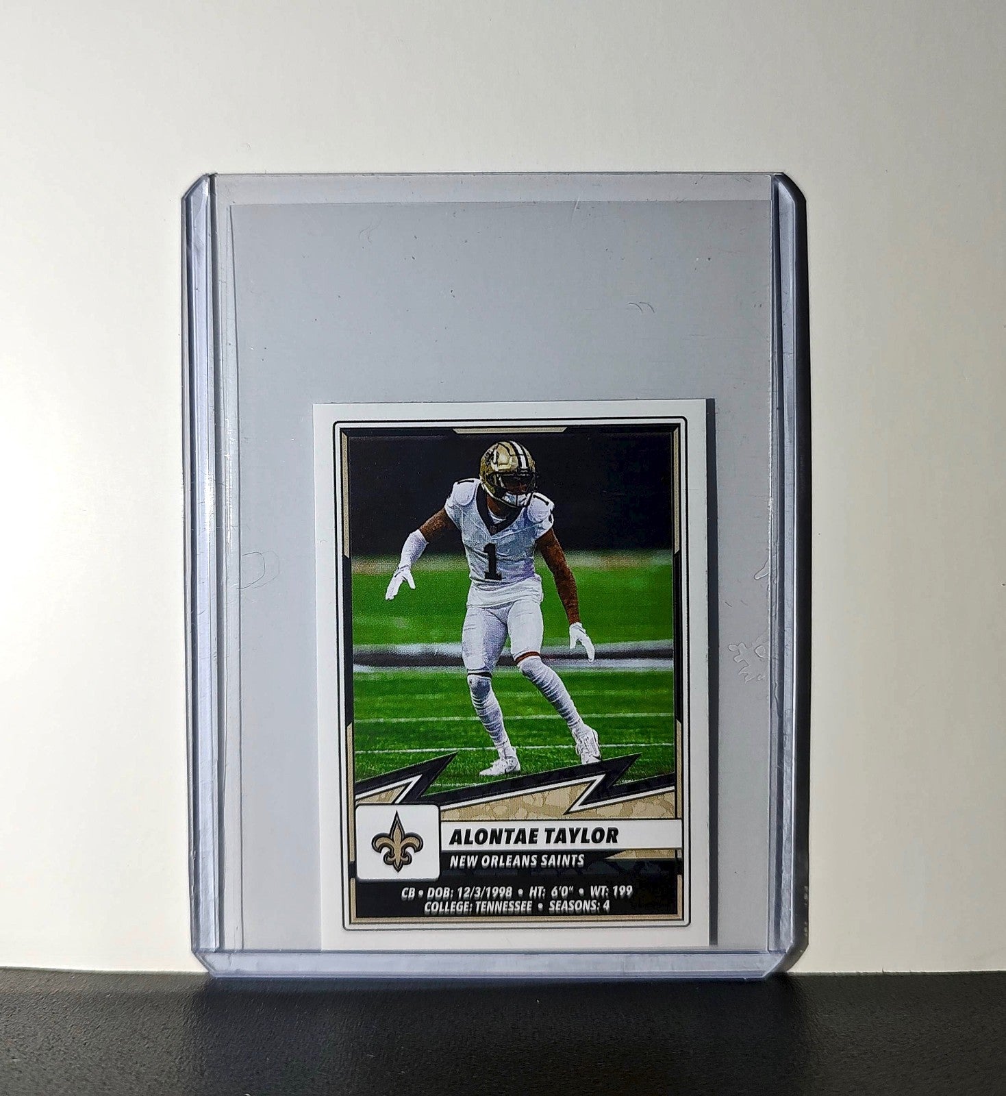 Alontae Taylor 2025 Panini NFL #467 Sticker New Orleans Saints
