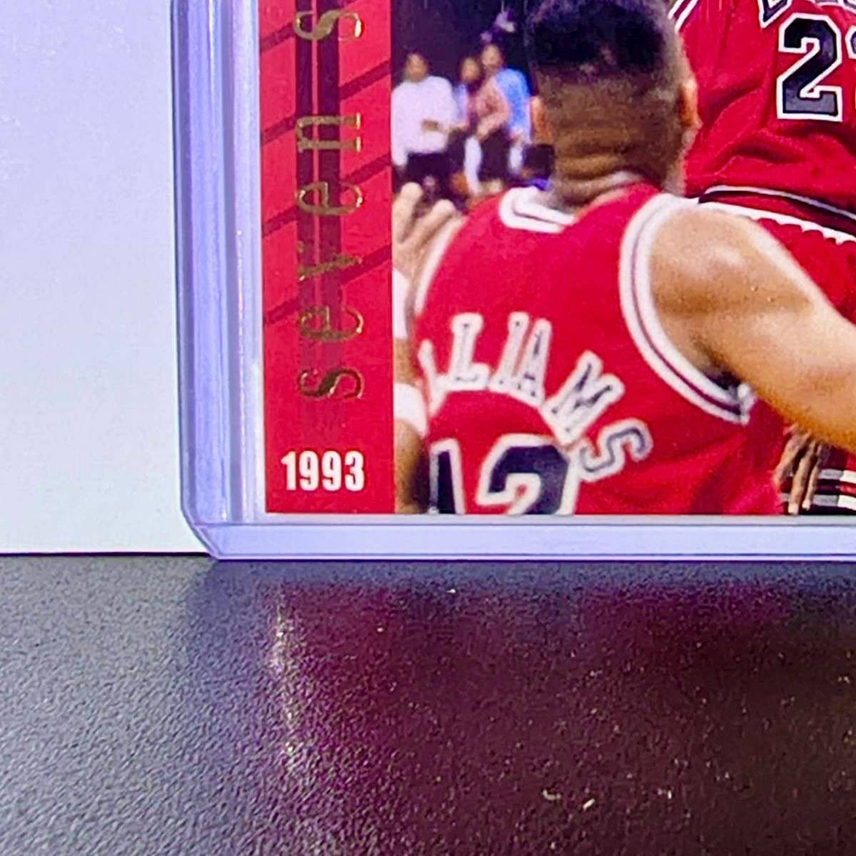 Michael Jordan Wilt Chamberlain 1993-94 Upper Deck Seven Straight #SP3 Bulls