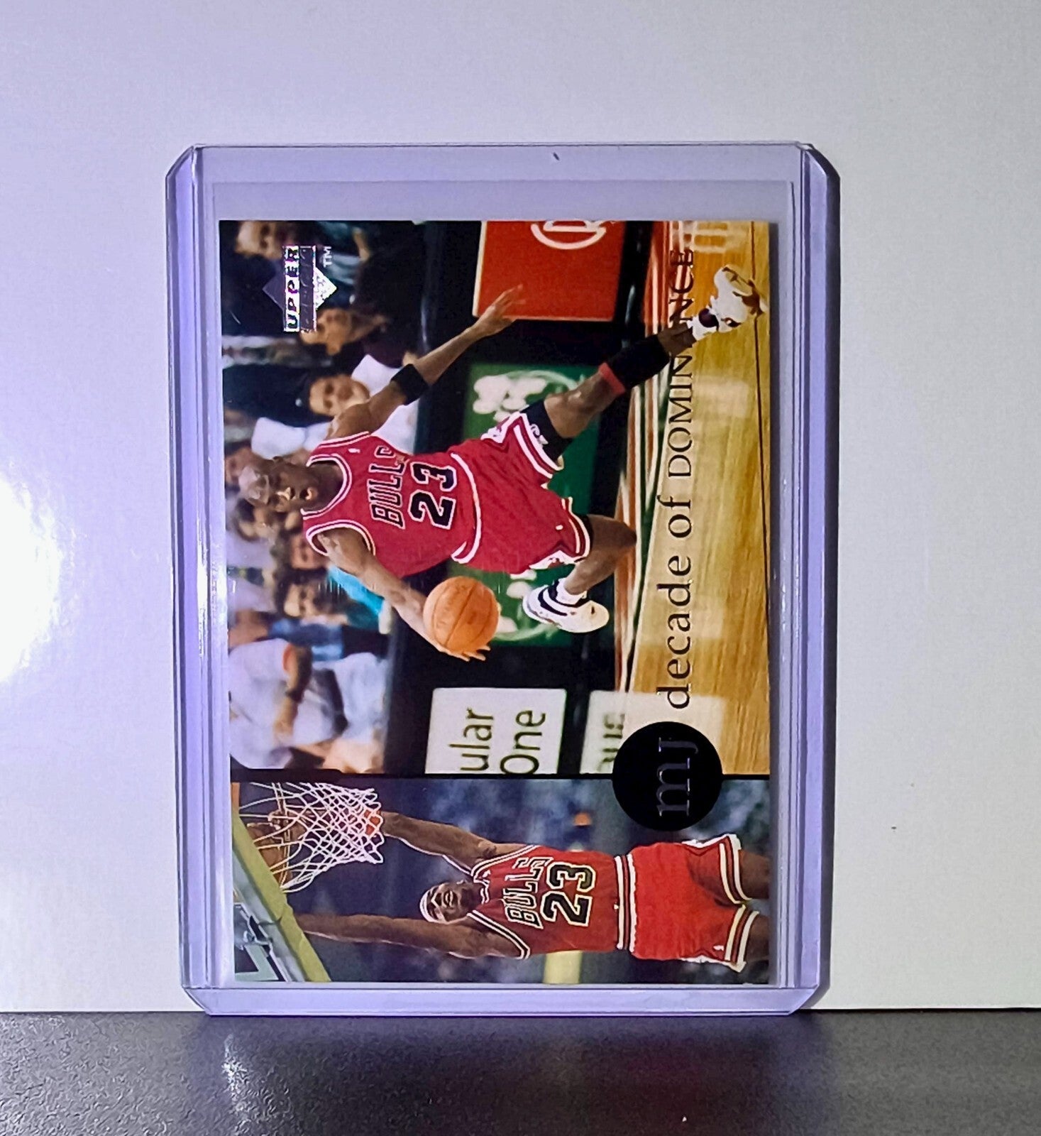 Michael Jordan 1994 Upper Deck Air MJ Decade of Dominance #83 Card Chicago Bulls