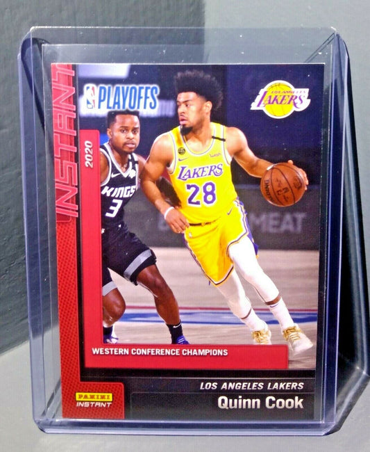 Quinn Cook 2019-20 Panini NBA Instant Lakers #236 Basketball Card 1 of 340