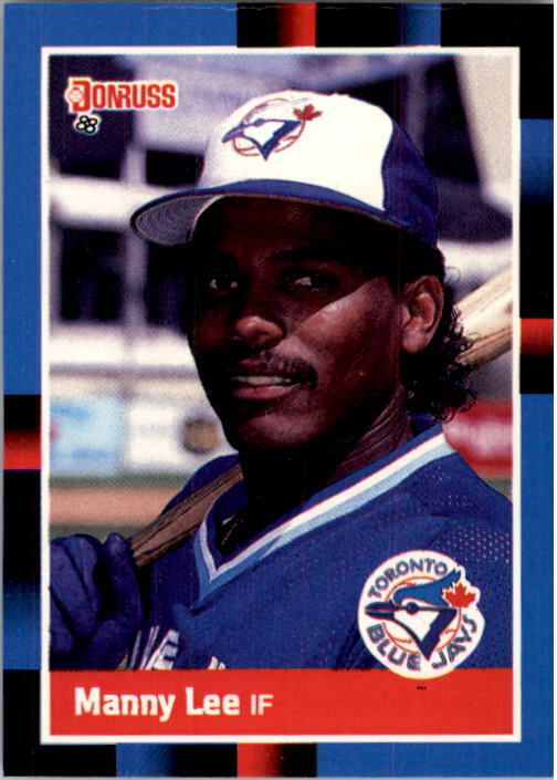 1988 Manuel Lee Donruss Baseball Card #650