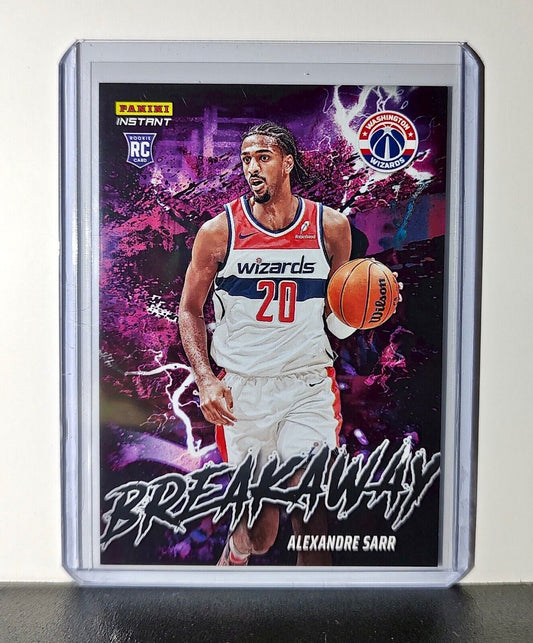 Alexandre Sarr Rookie 2024-25 Panini NBA #2 Breakaway Card Wizards 1/1355