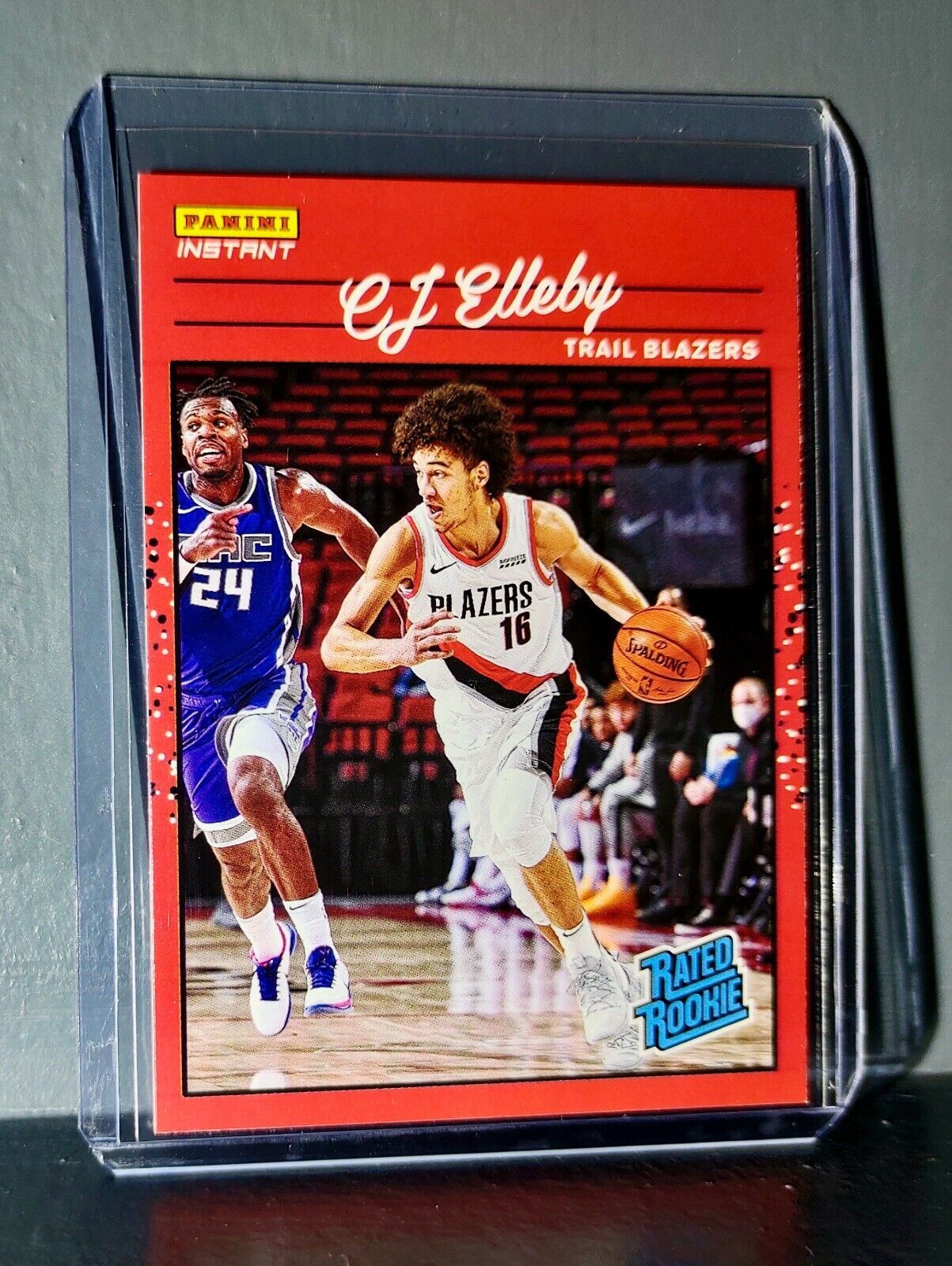 CJ Elleby 2020-2021 Panini NBA Instant #44 Rated Rookie Retro Card 1/3558