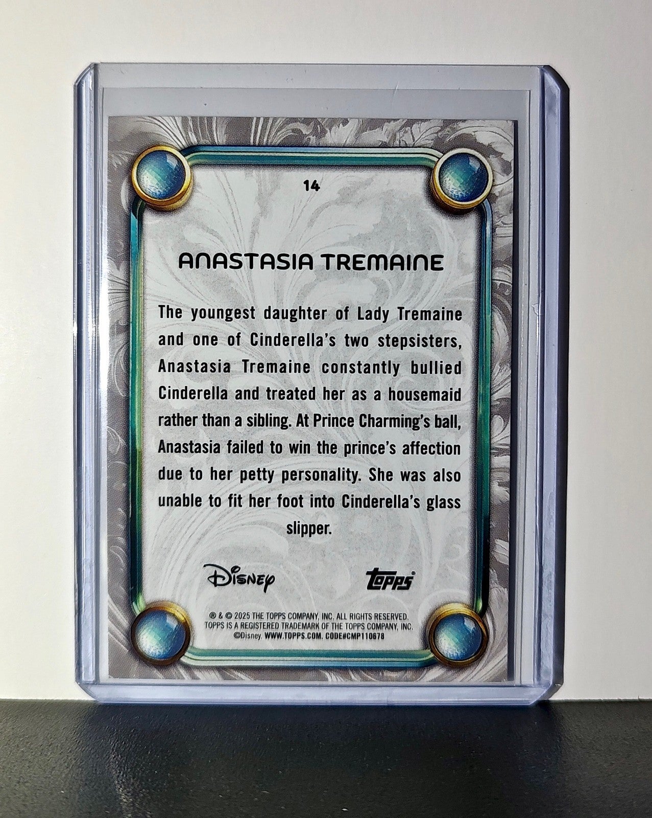 Anastasia Tremaine 2025 Topps Disney Wonder #14 Card Cinderella