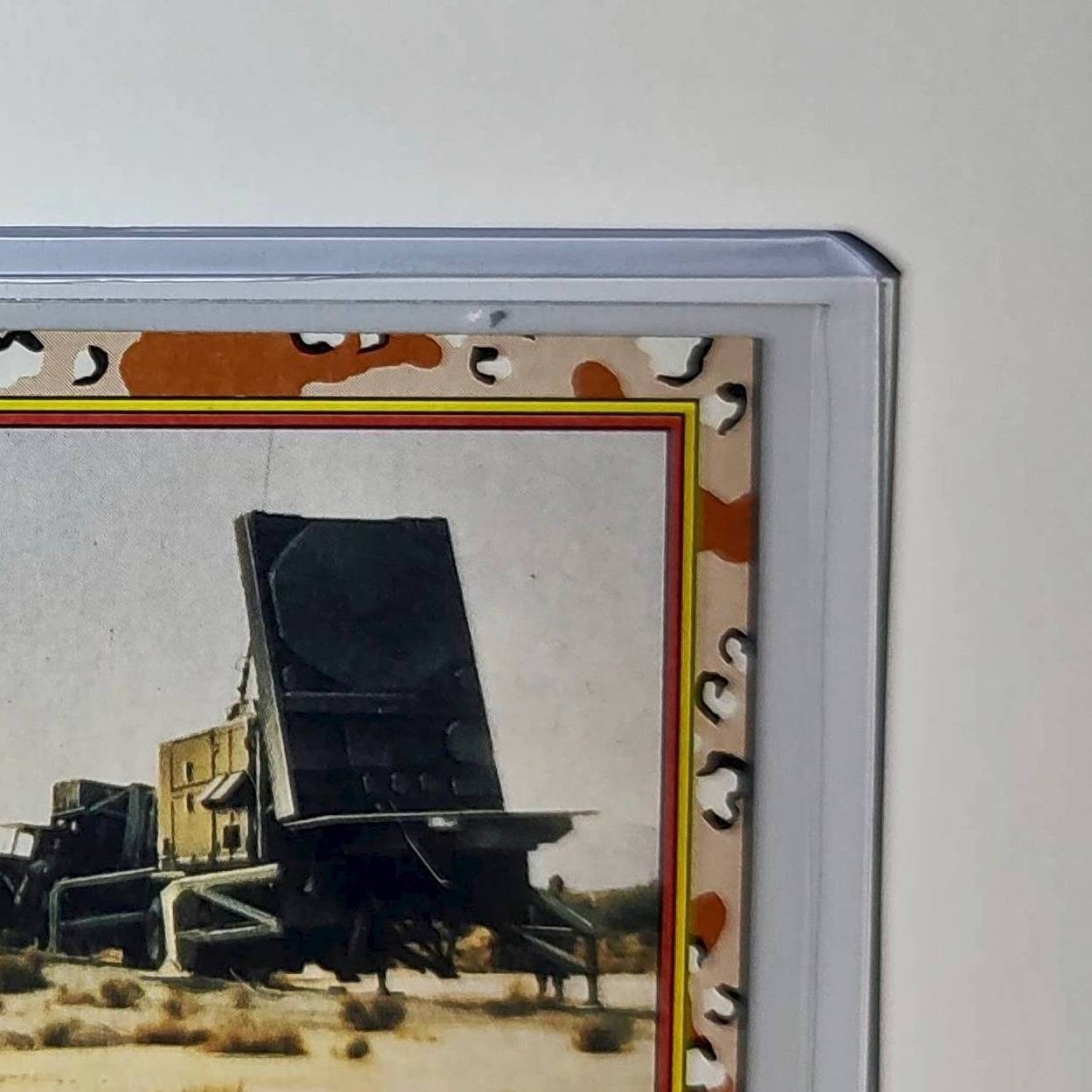 Patriot Missile Command 1991 Topps Desert Storm #77 Card