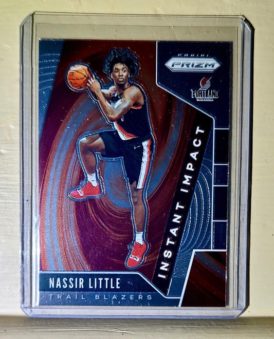 Nassir Little 2019-20 Panini Prizm Instant Impact NBA #19 Rookie Card