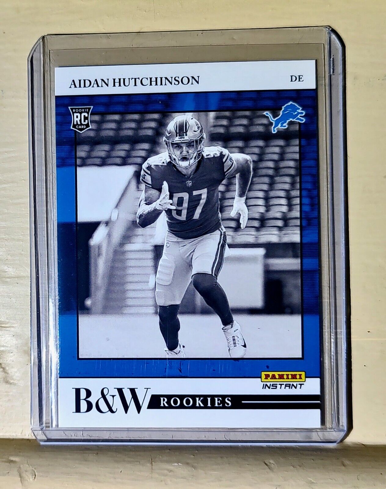 Aidan Hutchinson 2022 Panini NFL Black & White Rookies #2 Football Card 1 of 649