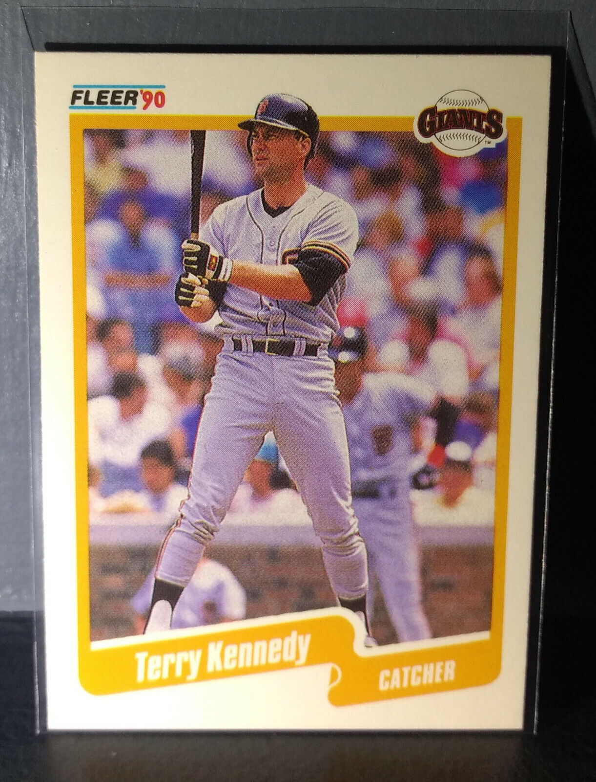 1990 Terry Kennedy Fleer Baseball Card #58