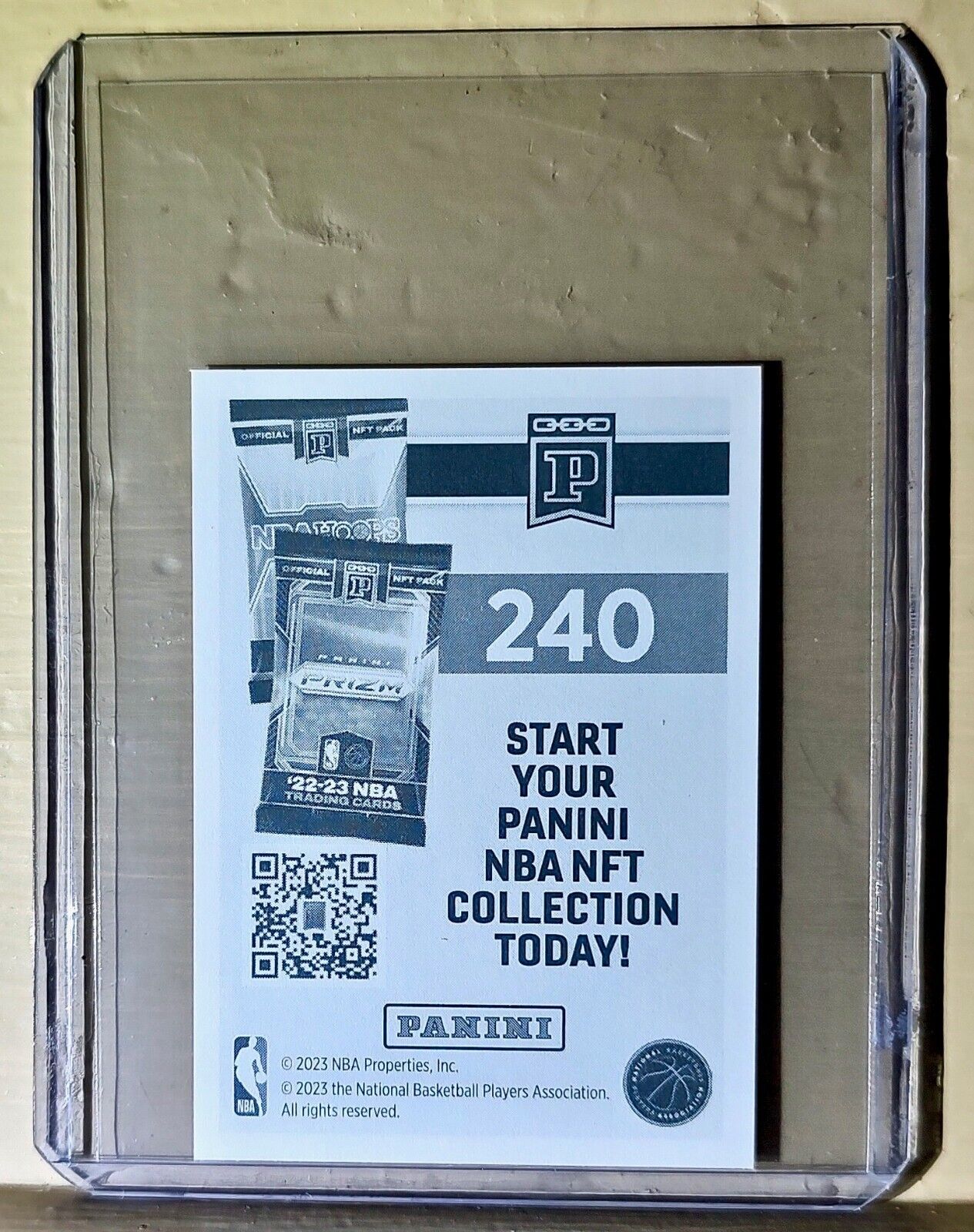 2023-24 Donte DiVincenzo Panini NBA Basketball #240 Sticker New York Knicks