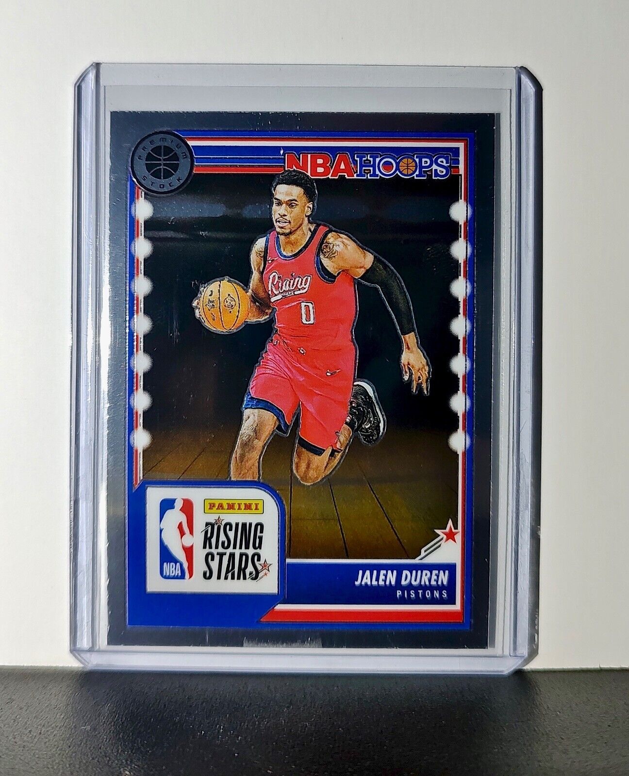 Jalen Duren 2023-24 Panini Premium NBA Hoops Rising Stars #299 Card Pistons