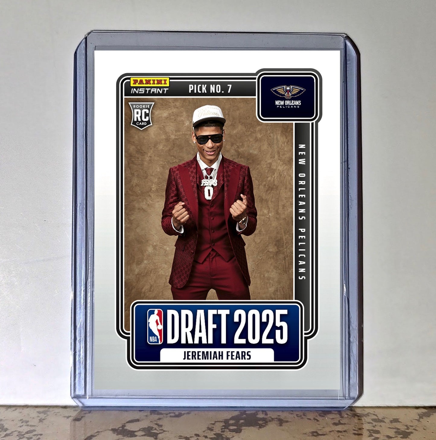 2025-26 Panini Instant NBA Draft Night Complete 32 Card Basketball Set