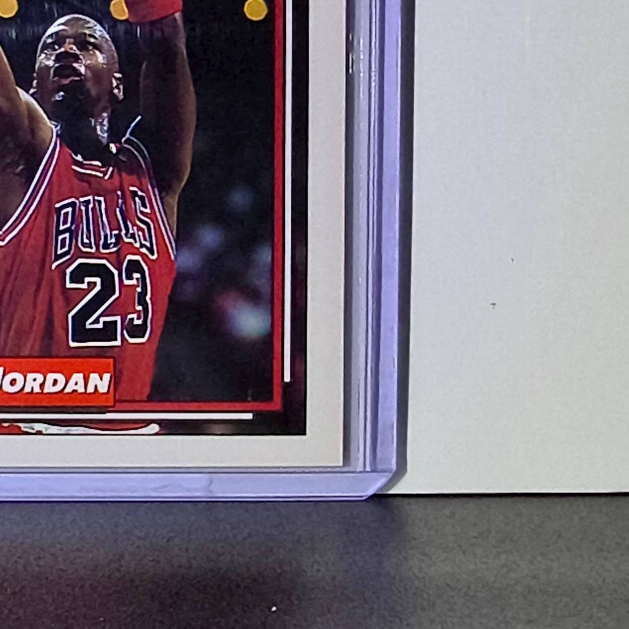 1992-93 Michael Jordan Topps 50 Point Club #205 Basketball Card Chicago Bulls