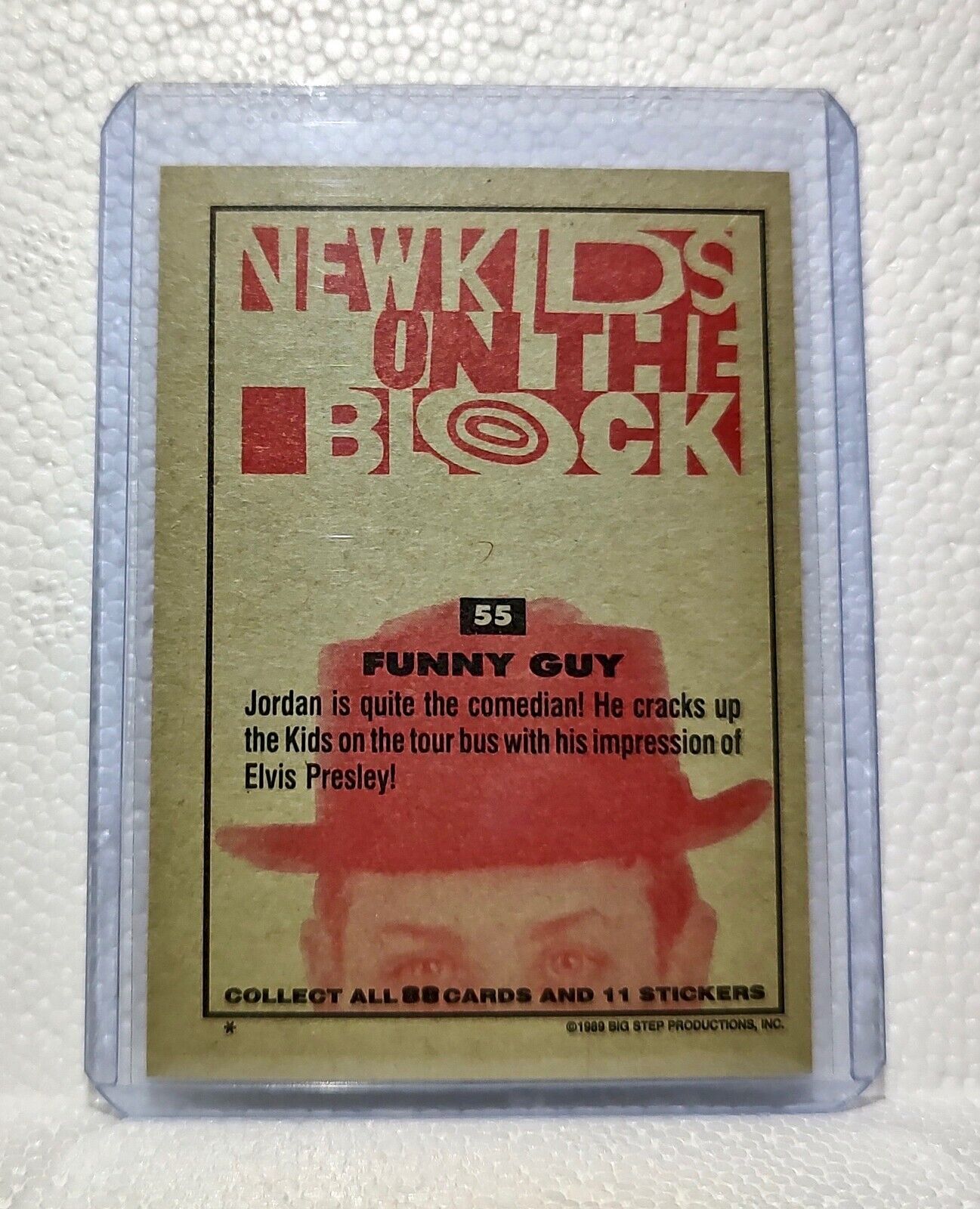 Funny Guy 1989 New Kids on the Block #55 Trading Card