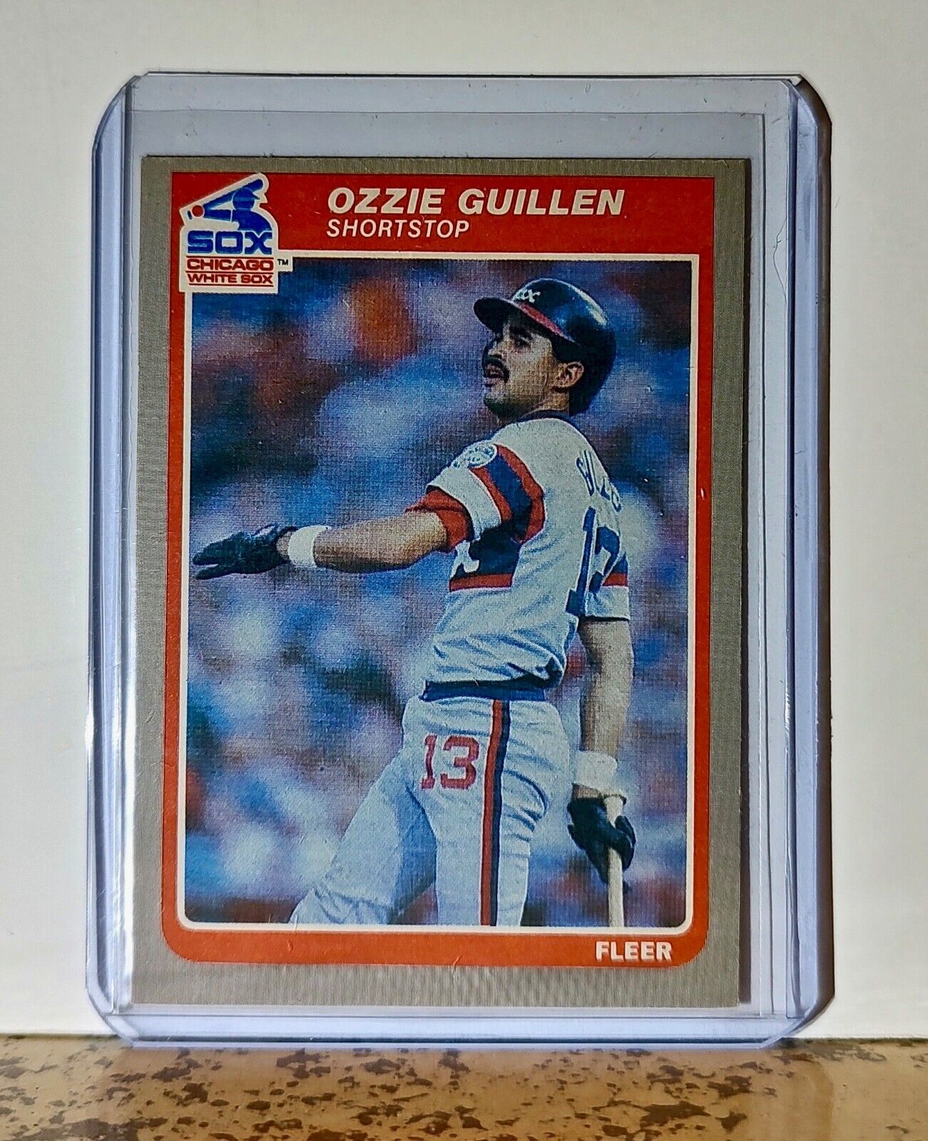 Ozzie Guillen 1985 Fleer MLB #U-48 Baseball Card Chicago White Sox