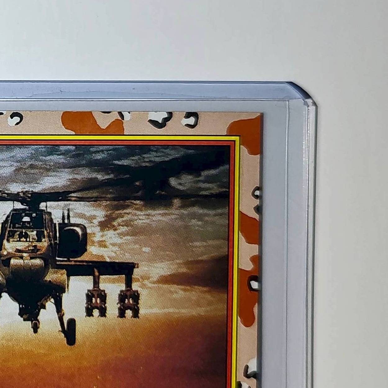 AH-64 Apache 1991 Topps Desert Storm #11 Card