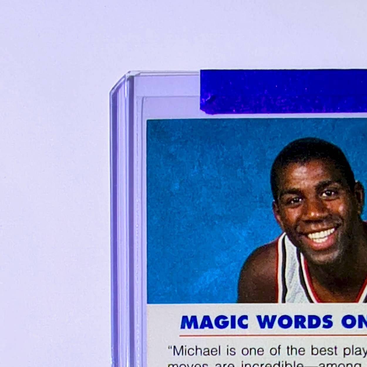 Michael Jordan Magic Johnson 1992-93 Skybox USA Basketball #105 Card Bulls