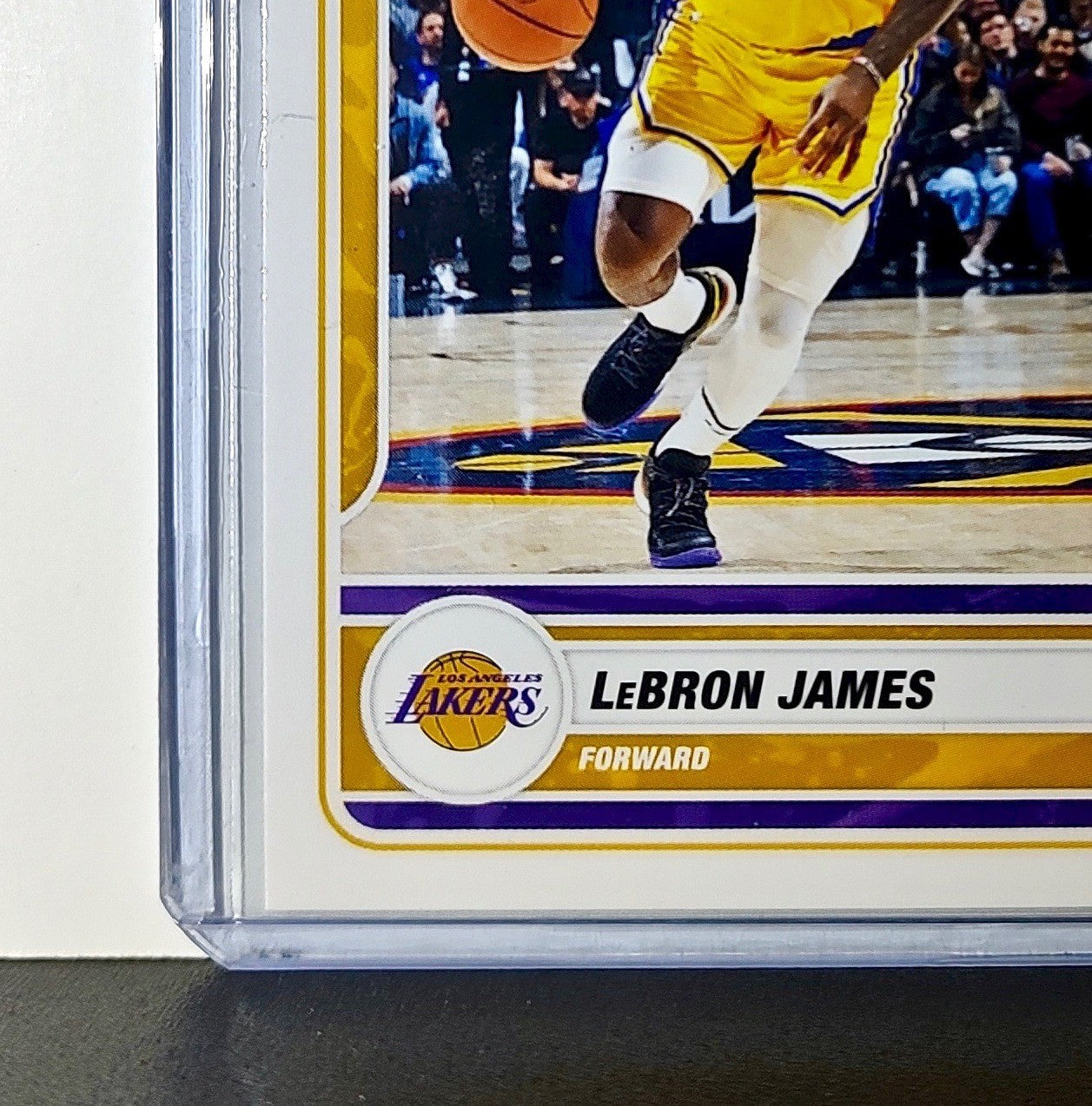 Lebron James 2023-24 Panini NBA #93 Sticker Card Los Angeles Lakers