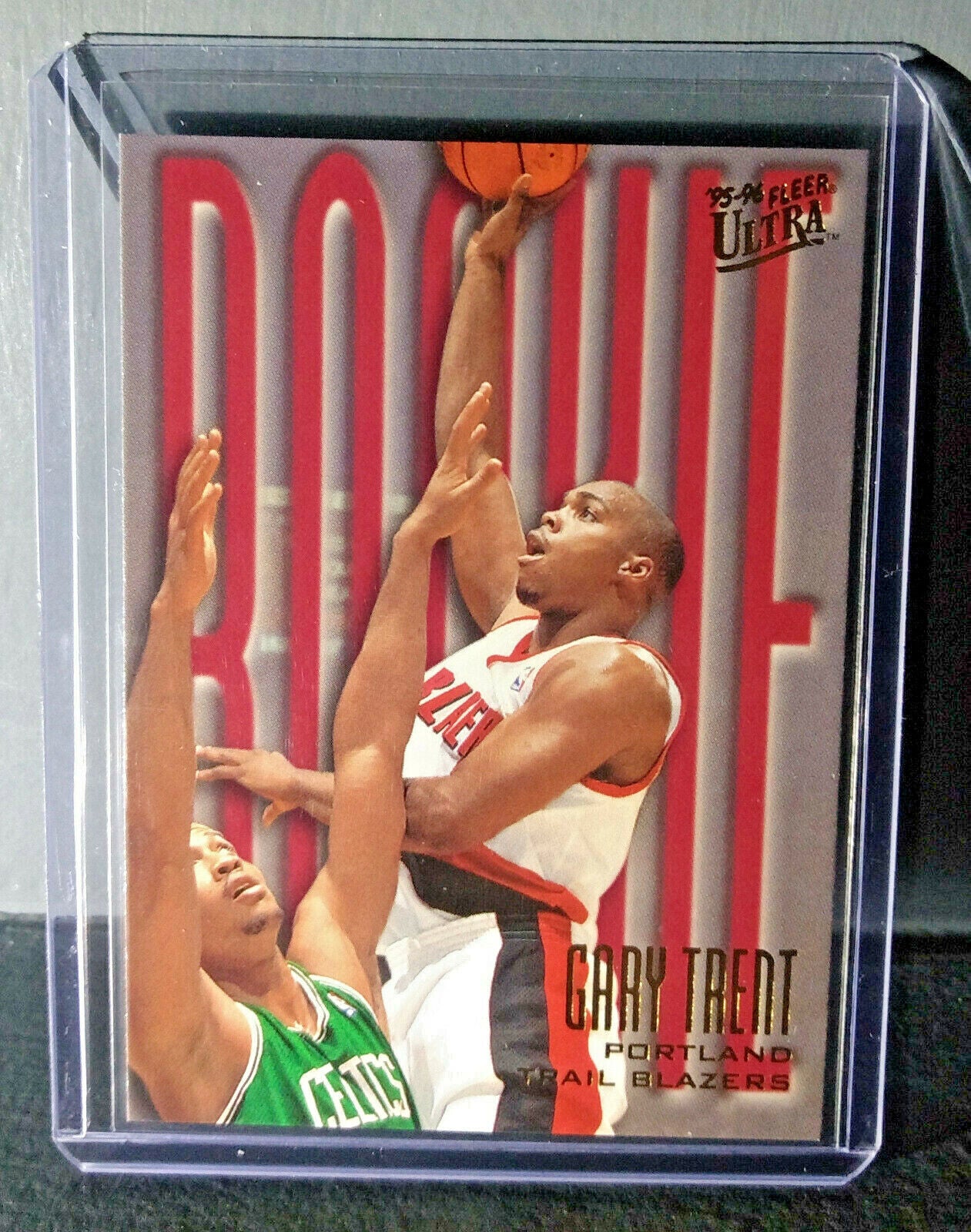 1995-96 Gary Trent #293 Fleer Ultra Rookie Basketball Card