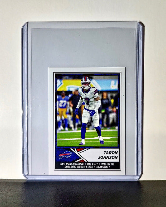 Taron Johnson 2024 Panini NFL Sticker #53 Buffalo Bills