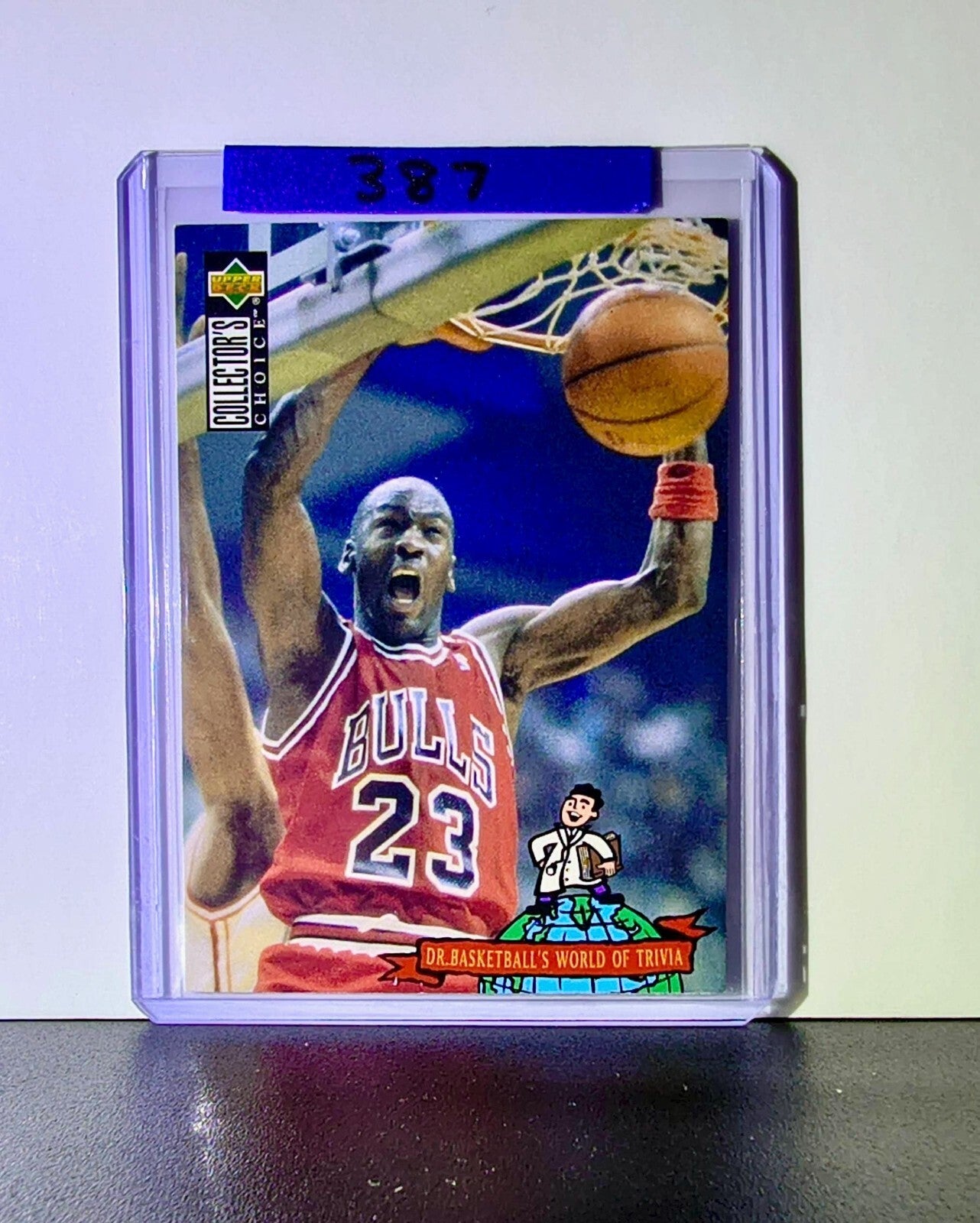 Michael Jordan 1994-95 Upper Deck Collector's Choice #402 Card Chicago Bulls