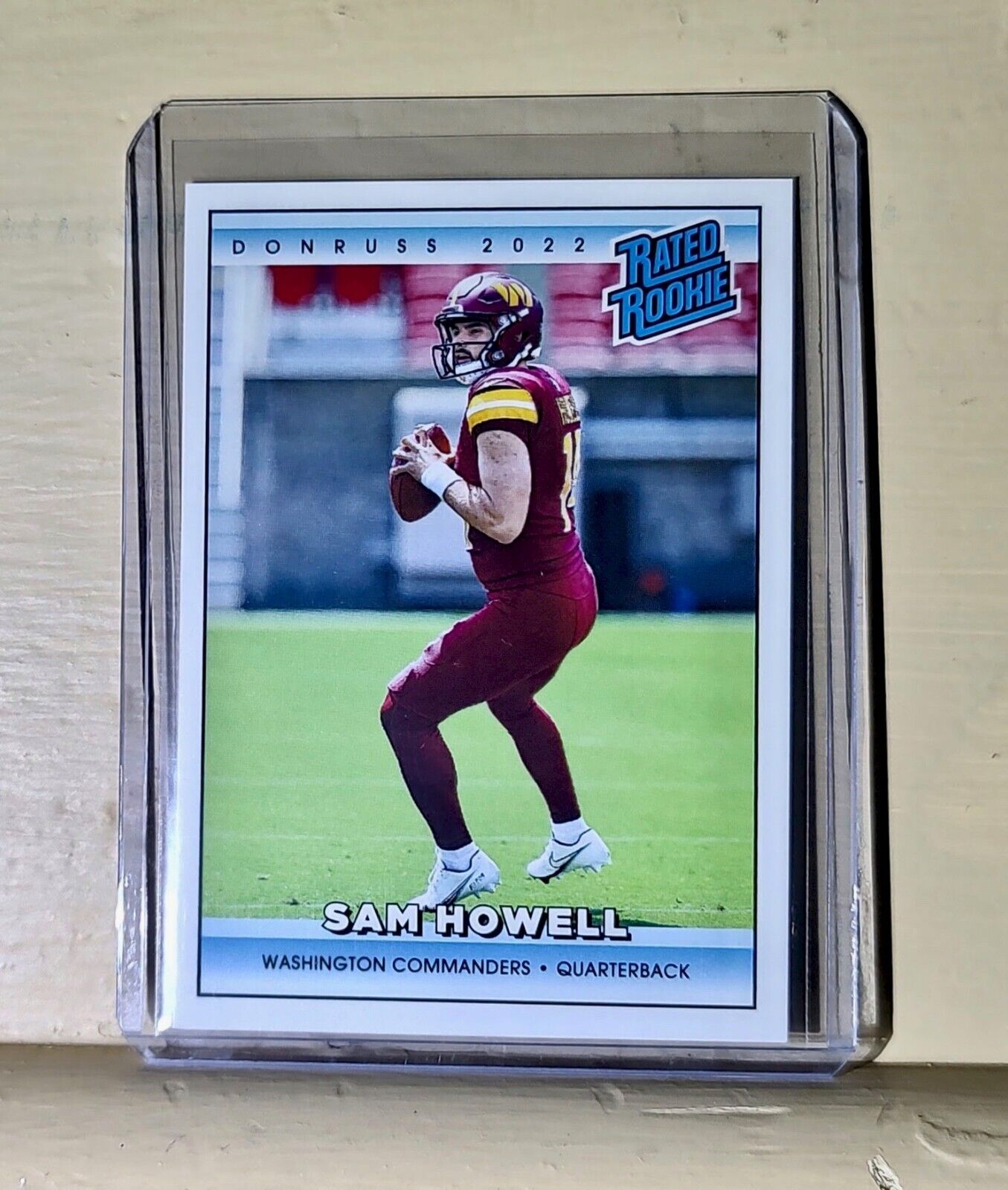 Sam Howell 2022 NFL Panini #41 Rated Rookie Retro Football Card 1/4094