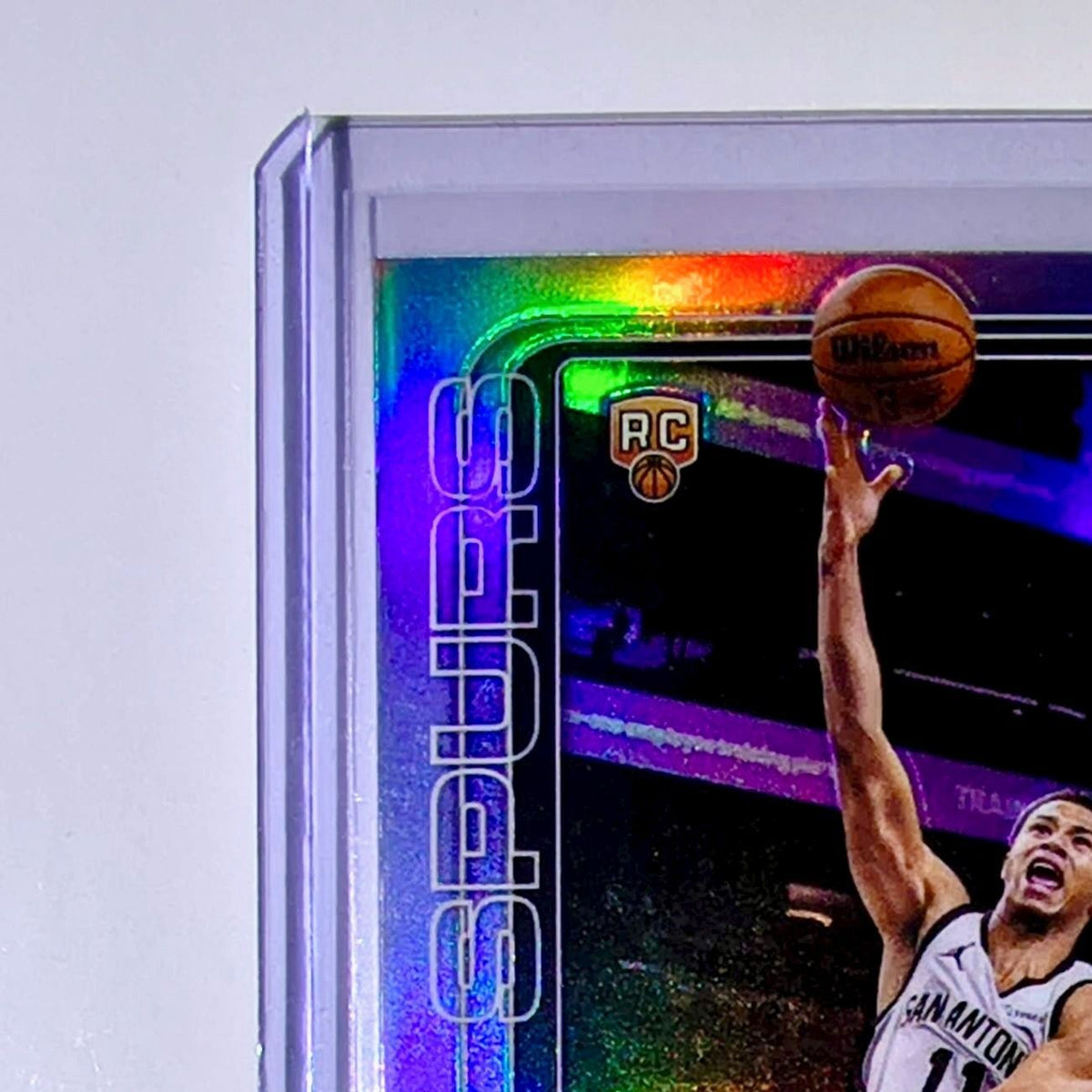 Carter Bryant Rookie 2025-26 NBA Topps Chrome Update Refractor #164 Card Spurs