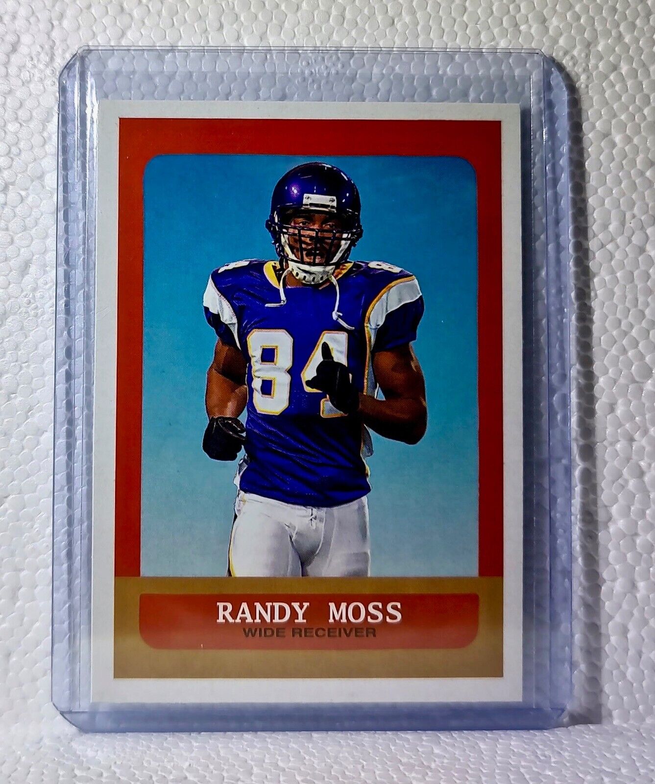 Randy Moss 2023 Topps NFL #371 Composite Football Card Minnesota Vikings