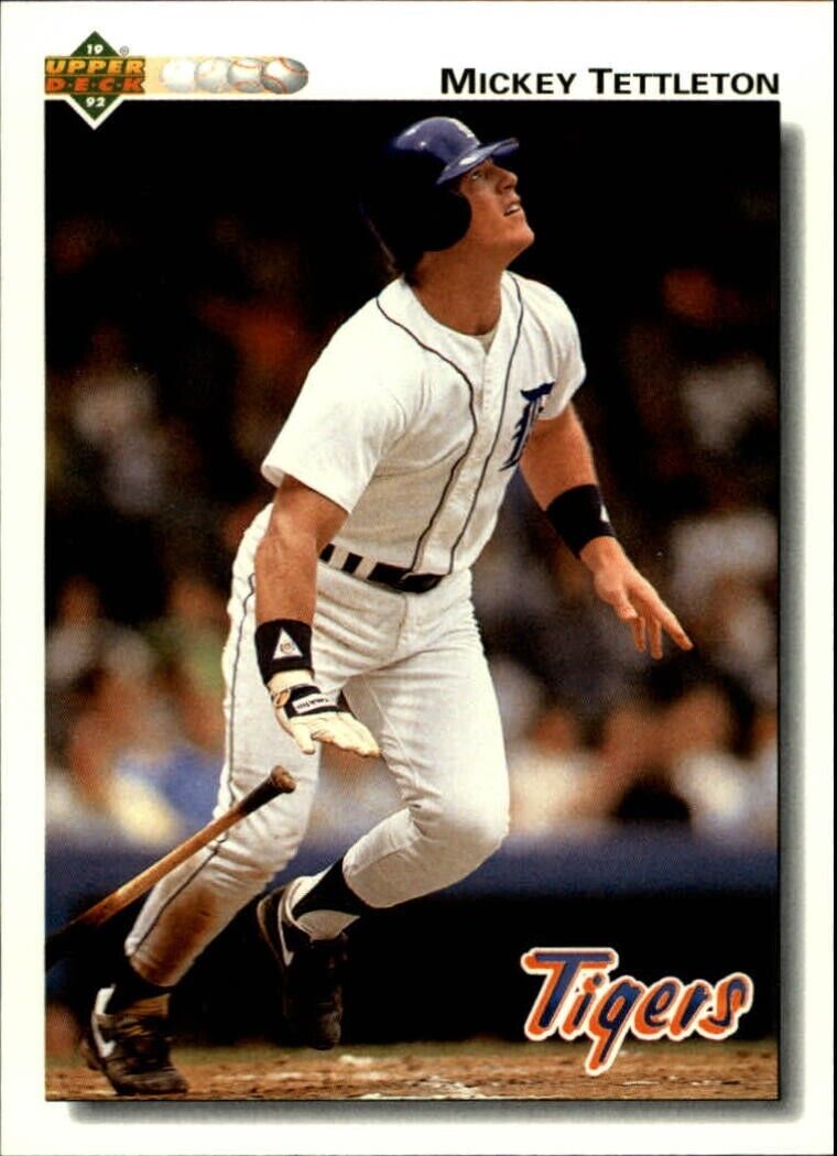 Mickey Tettleton 1992 Upper Deck MLB #251 Baseball Card Detroit Tigers