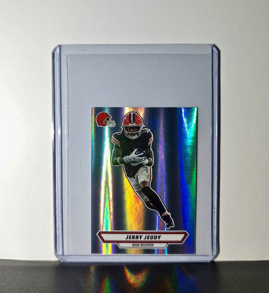 Jerry Jeudy 2025 Panini NFL #135 Foil Sticker Cleveland Browns