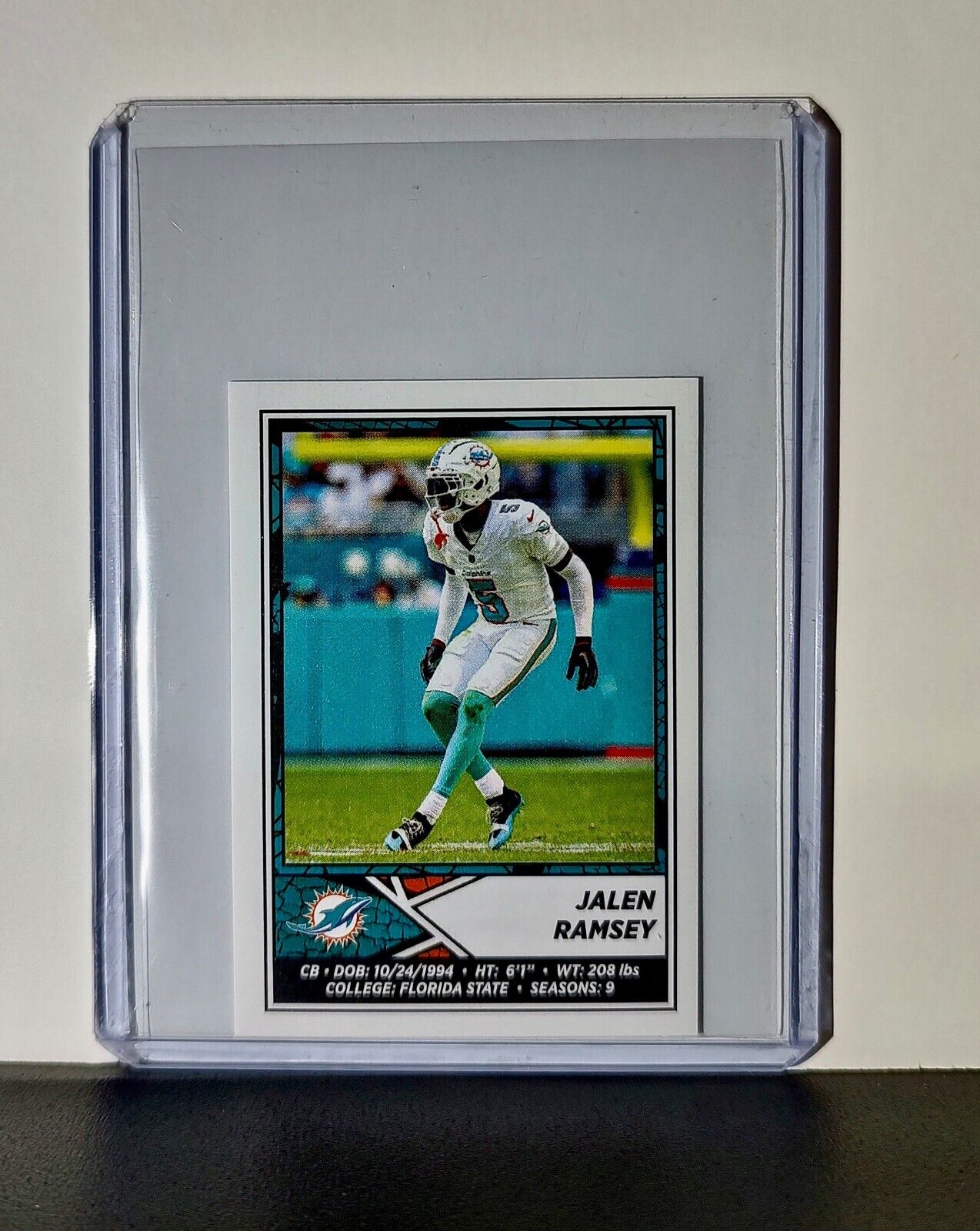 Jalen Ramsey 2024 Panini NFL Sticker #71 Miami Dolphins