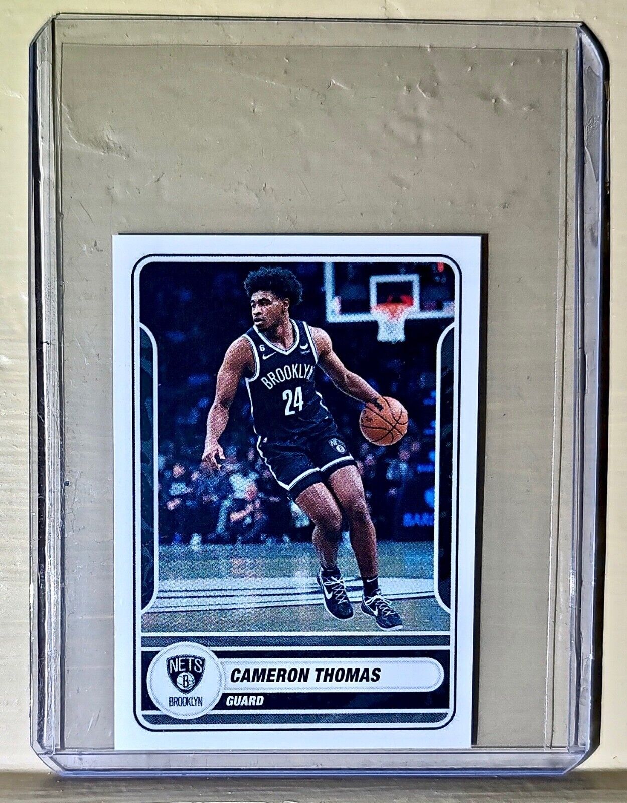 2023-24 Cameron Thomas Panini NBA Basketball #134 Sticker Brooklyn Nets