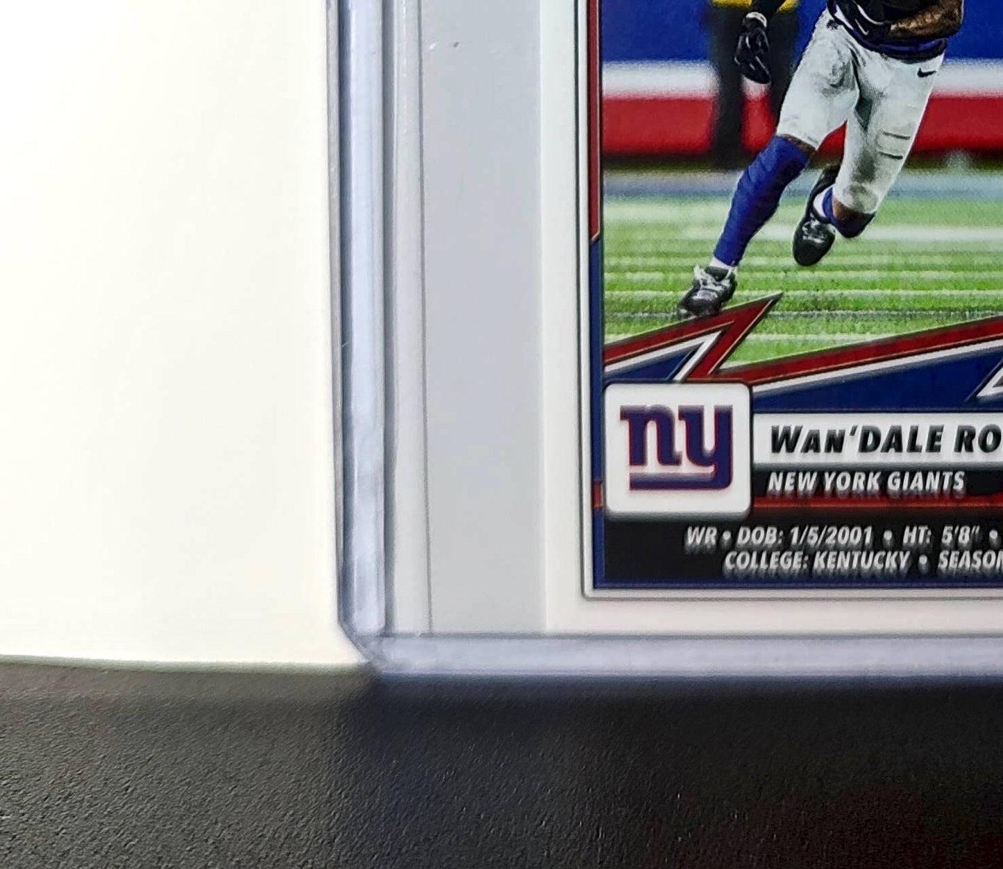 Wan'Dale Robinson 2025 Panini NFL #316 Sticker New York Giants