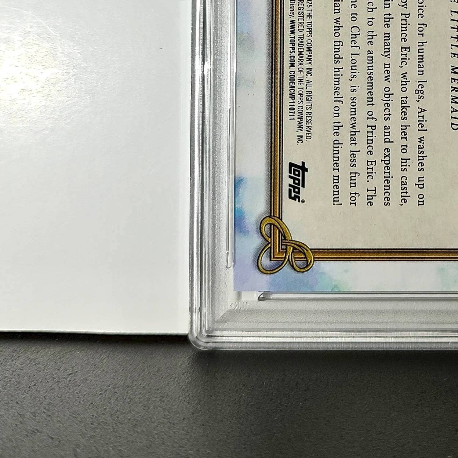 Prince Eric's Castle 2025 Topps Disney #C-7 Card The Little Mermaid PSA 9 MT