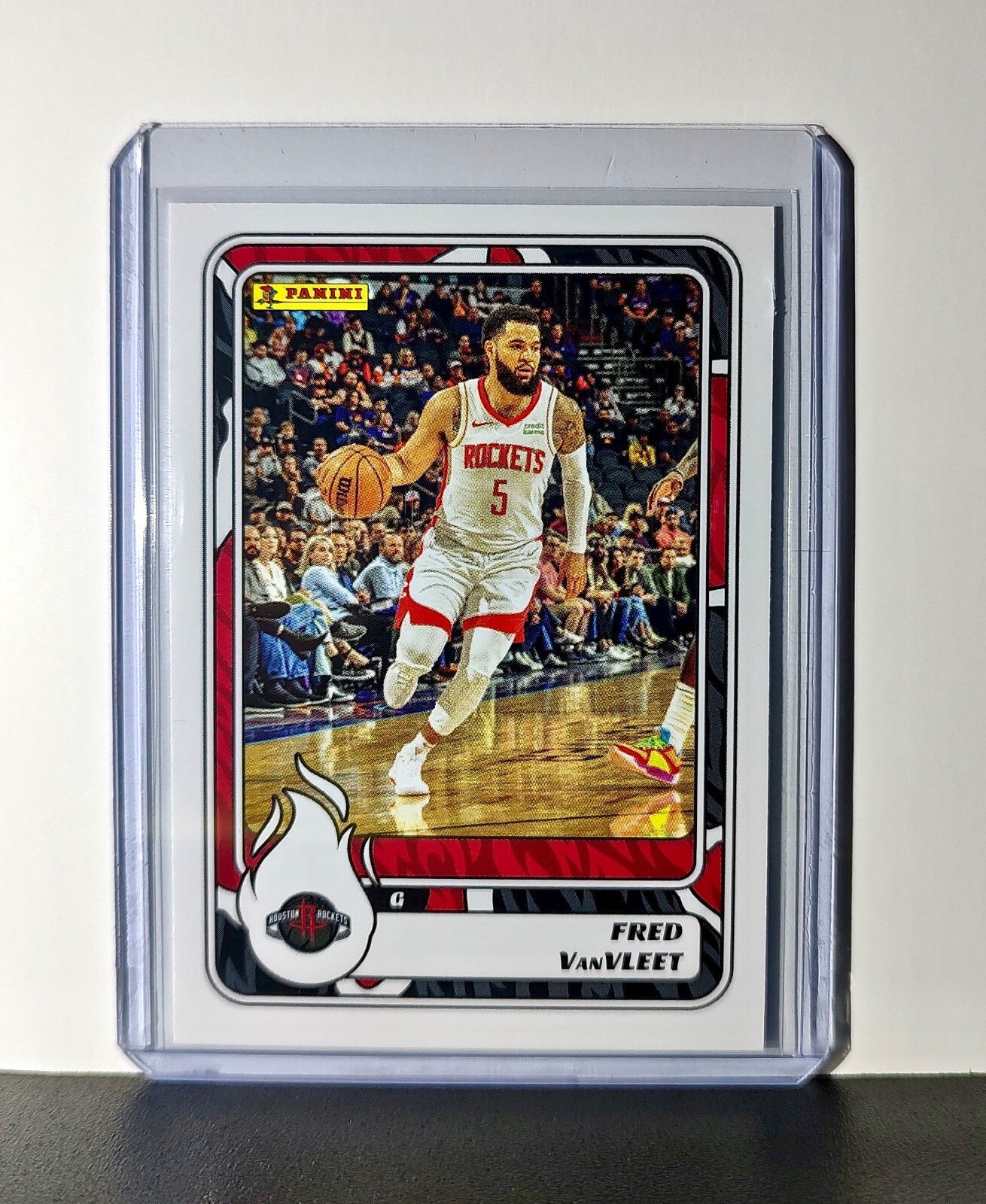 Fred VanVleet 2024-25 Panini NBA #7 Sticker Card Houston Rockets