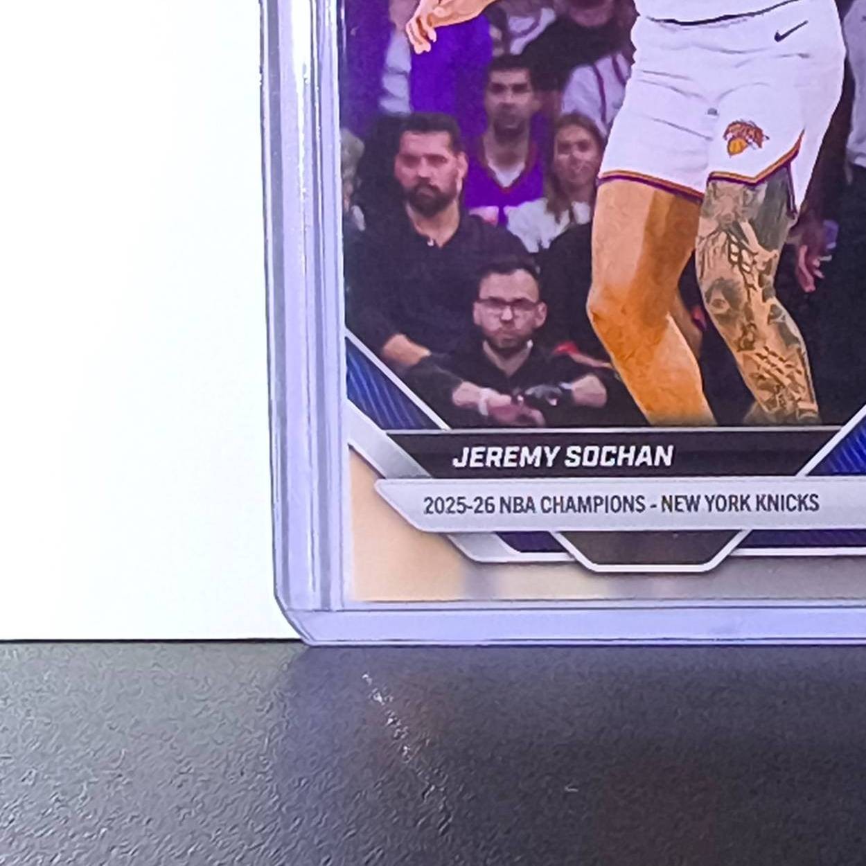 Jeremy Sochan 2026 Topps Now NBA Champions #C15 Card New York Knicks