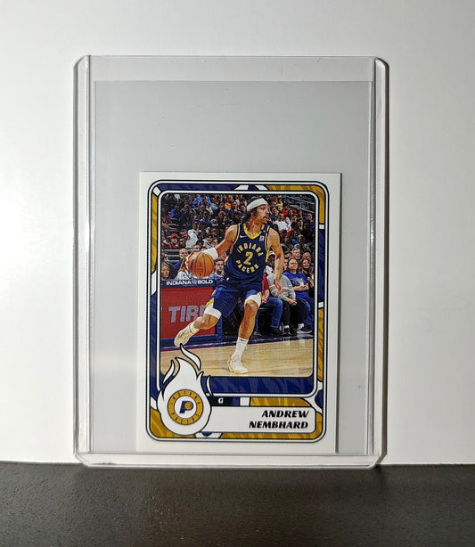 Andrew Nembhard 2024-25 Panini NBA #198 Sticker Card Indiana Pacers