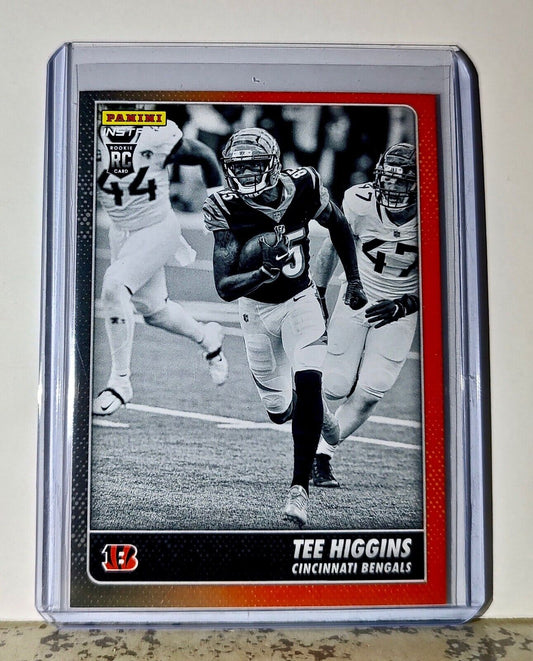 Tee Higgins 2020 Panini NFL #15 Black and White Rookies Card Bengals 1 of 518