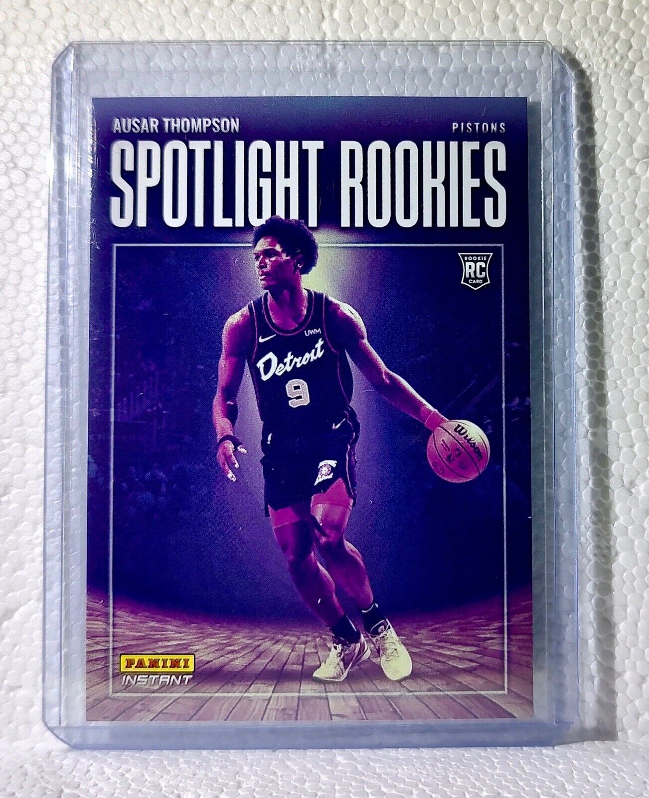 Ausar Thompson 2023-24 Panini #5 NBA Spotlight Rookies Basketball Card 1/209